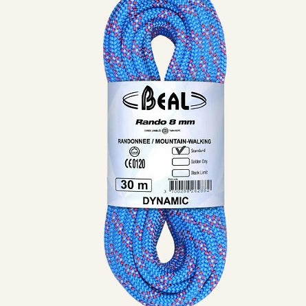 Beal RANDO 8MM X 20M Blue