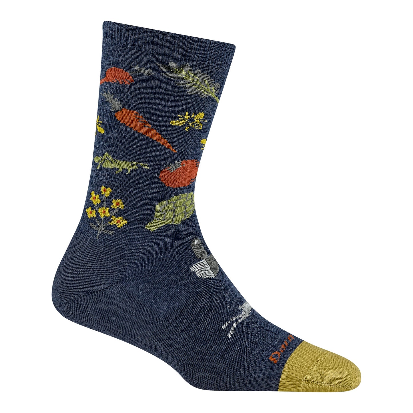 Darn Tough W's Farmer's Market Crew Lightweight Lifestyle Socks - Navy - Med