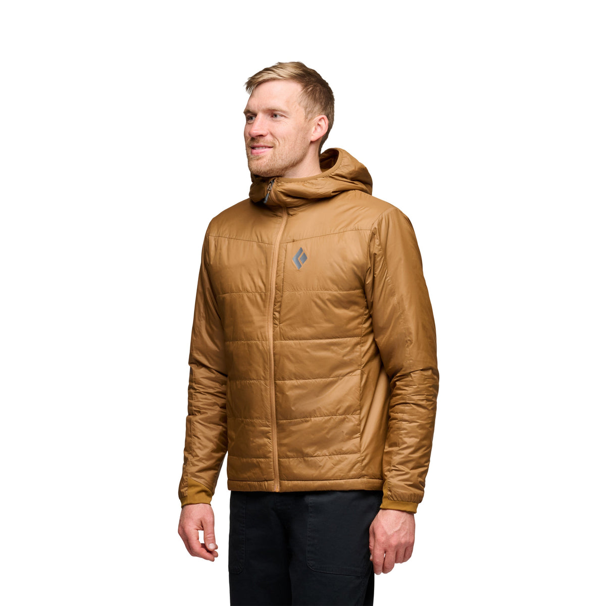 Black Diamond M SOLUTION 2.0 HOODY Color: 2028-Rye, Size: SML