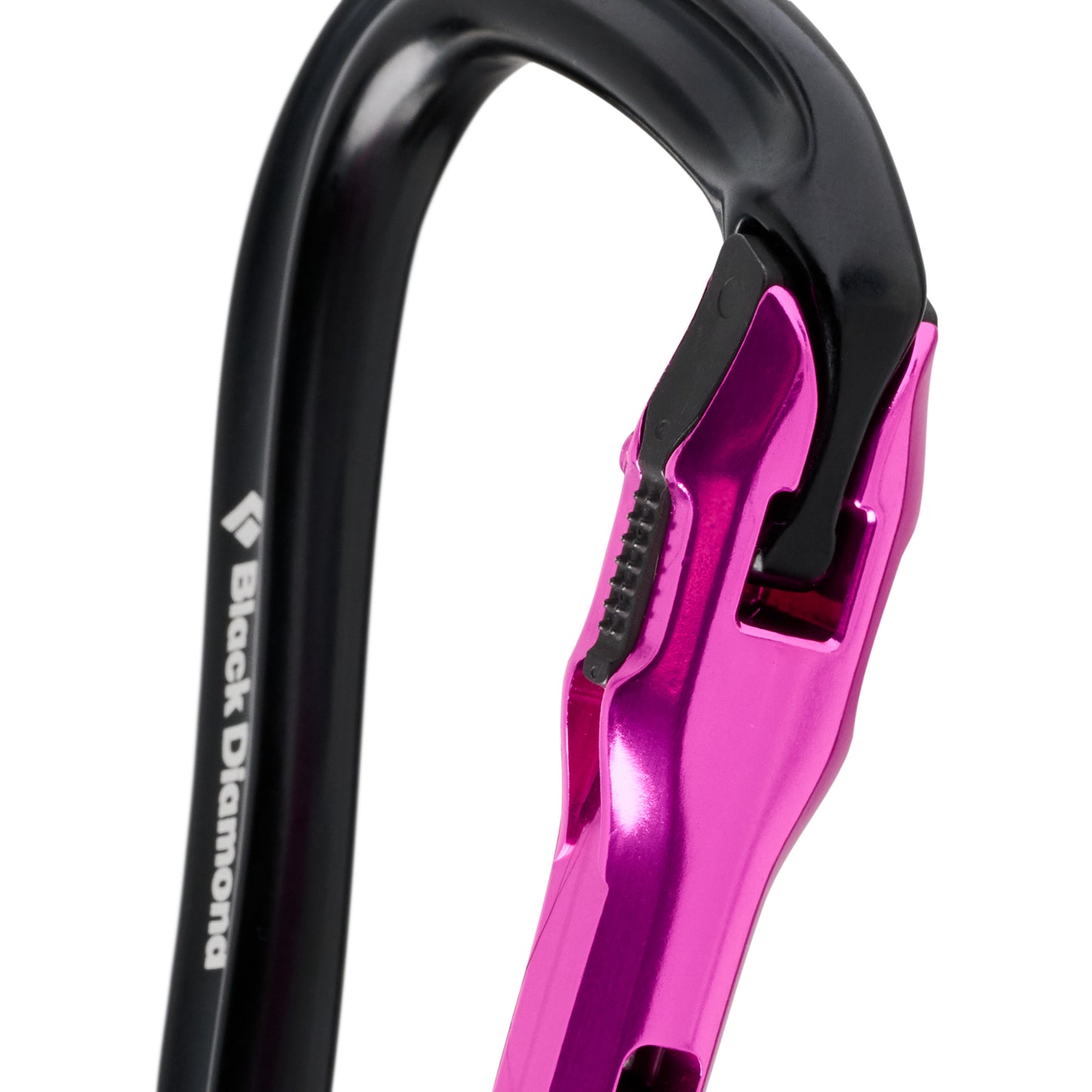 Black Diamond  Rocklock Magnetron Carabiner- Black/ Pink