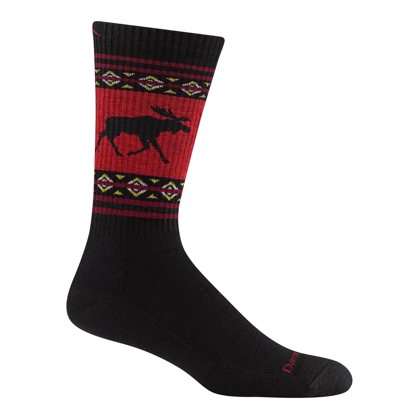 Darn Tough M's Vangrizzle Boot MW Hiking Socks - Moose Black - Large