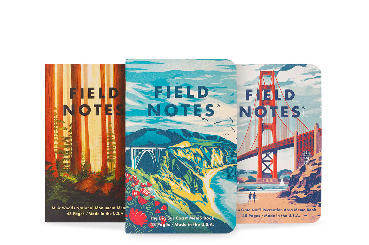 Field Notes Northern California 3-pack