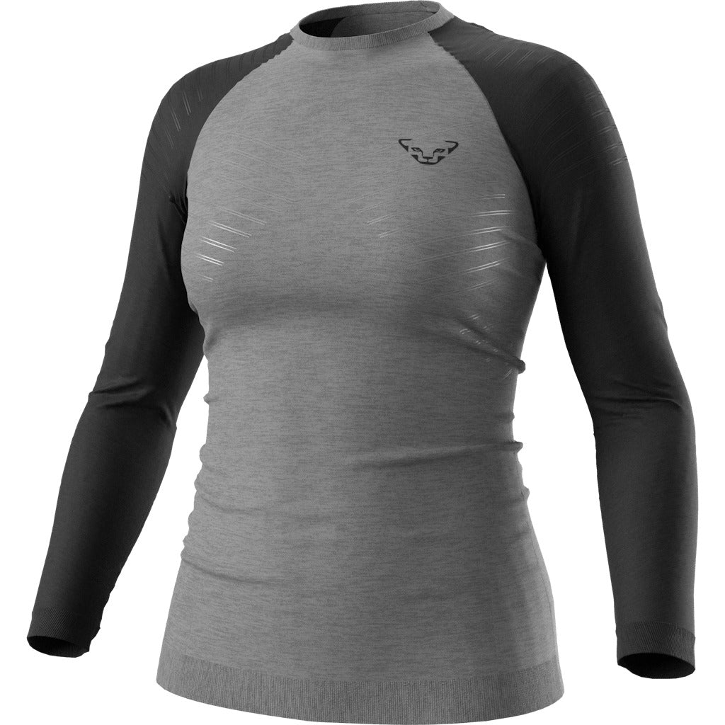 Dynafit TOUR LIGHT MERINO W L/S TEE- S - 0911 BLACK OUT