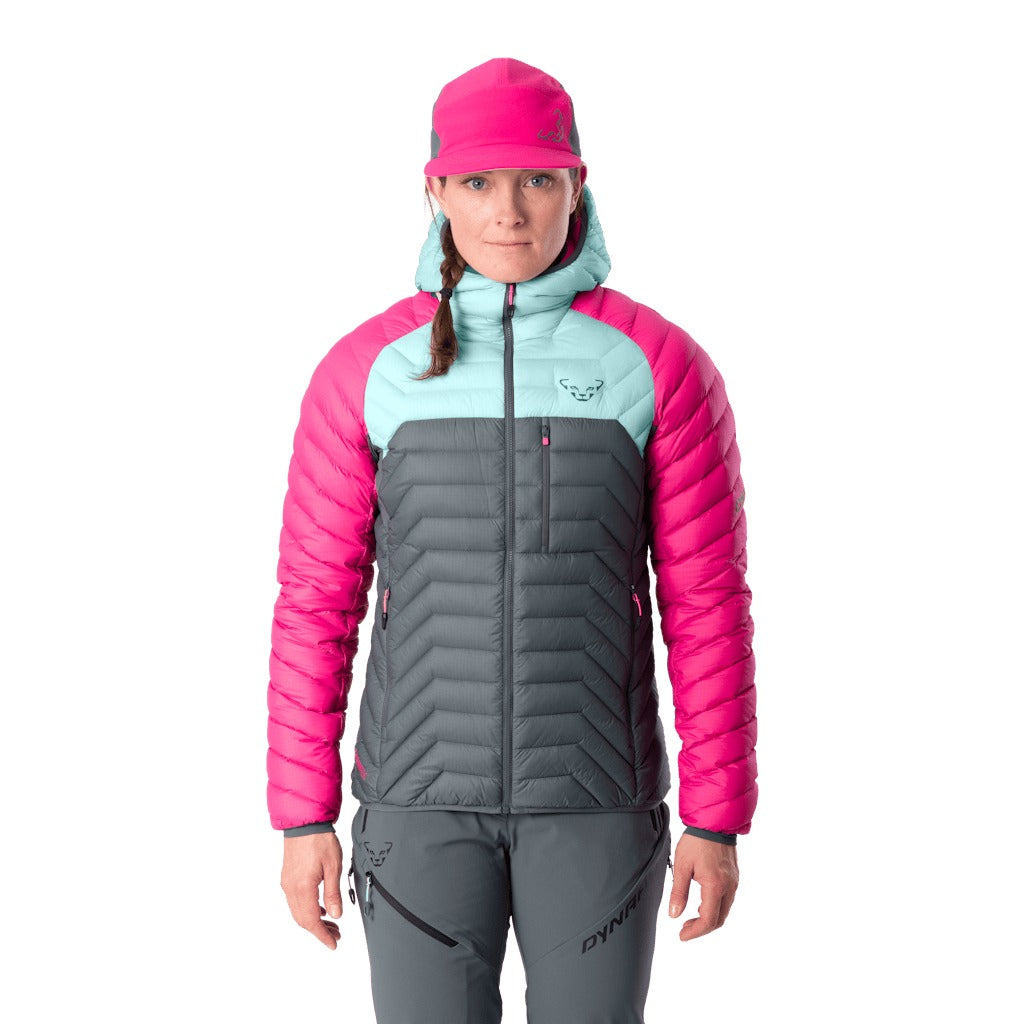 Dynafit RADICAL RDS DWN HOOD JKT W Med, Flamingo