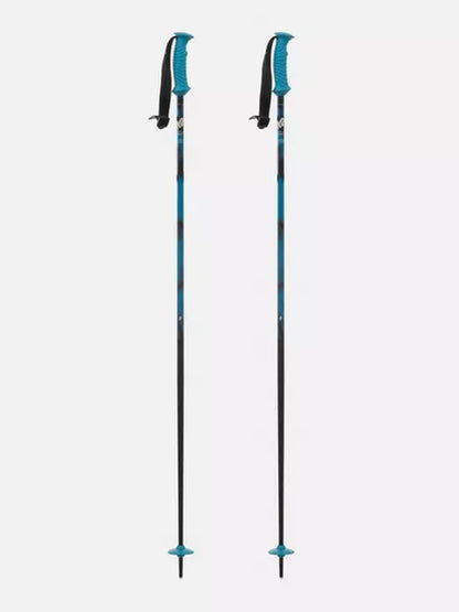 K2 Style Aluminum Ski Poles