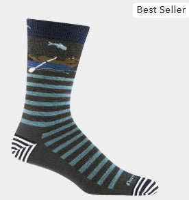 Darn Tough M's  Animal Haus Crew Lightweight Lifestyle Socks, 6066-N, Forest, XL