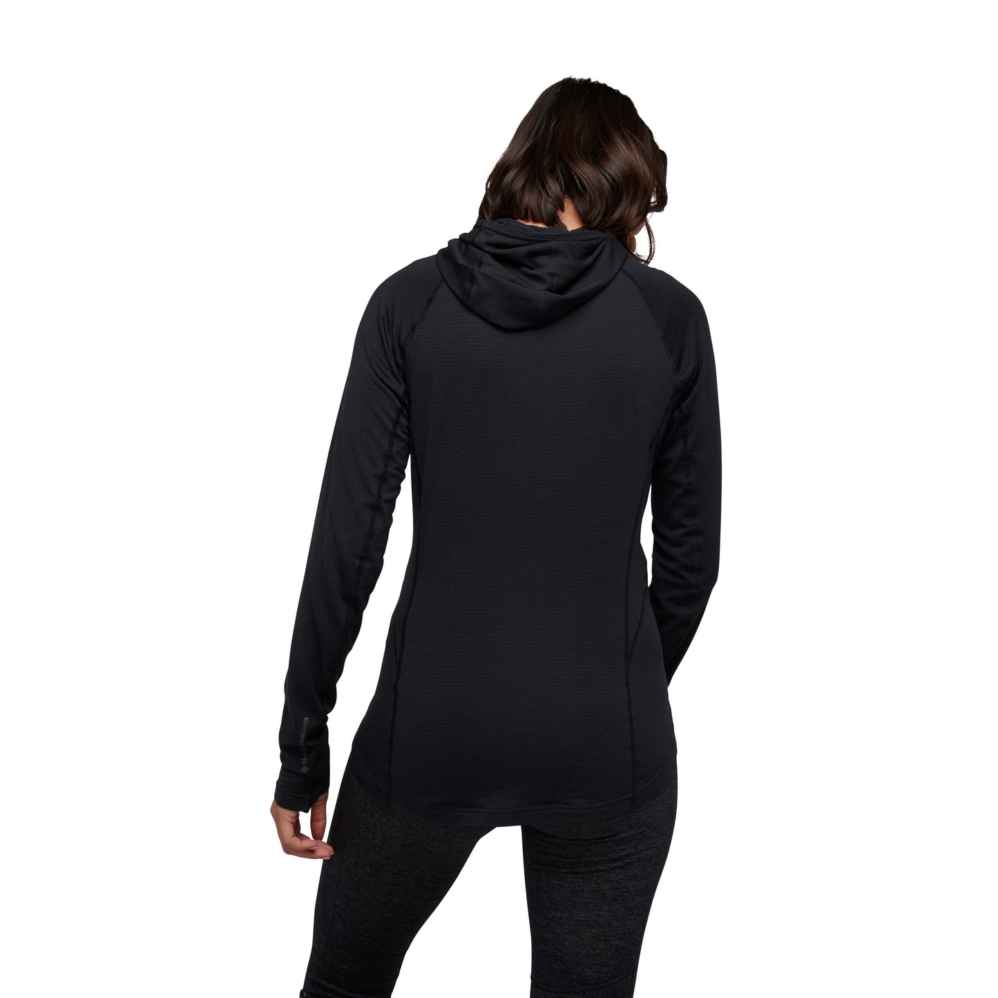 Black Diamond Women's Coefficient LT Hybrid Hoody- XL - Black