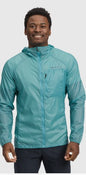Black Diamond M's DISTANCE WIND SHELL- Glacier- S