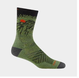 Darn Tough M's Vert Micro Crew Ul Cushion Running- Lichen Med