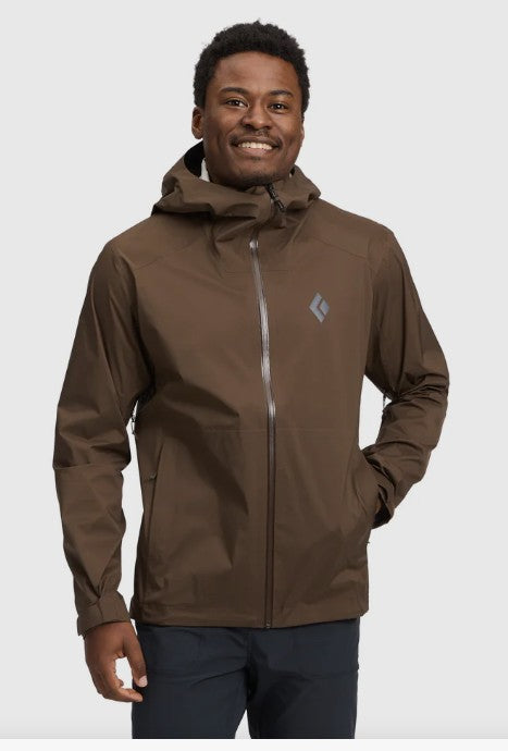 Black Diamond M's FINELINE STRETCH SHELL XXL- Basalt