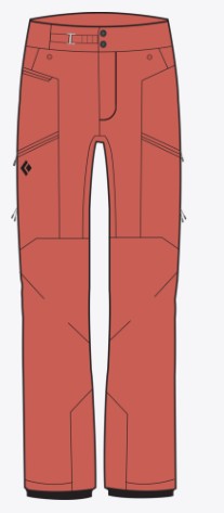 Black Diamond W's RECON LT STRETCH PANTS