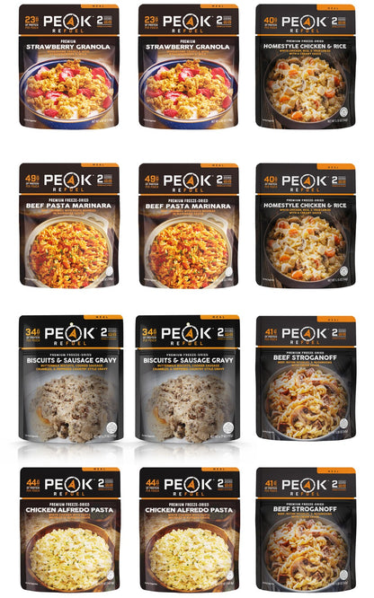 Peak Refuel Basecamp 3.0 24 Servings Bucket of Dried Food
