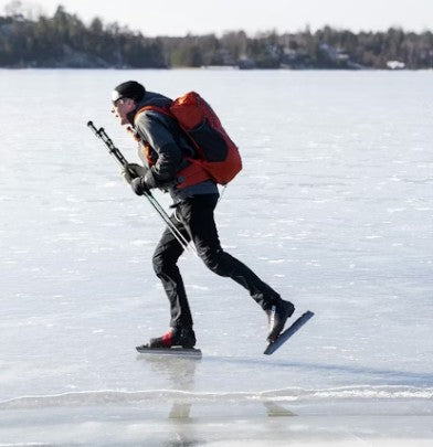 Lundhags Torne Backcountry  Nordic Skates in Oak