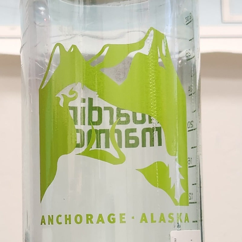 Nalgene SThe Hoarding Marmot Alaska Wide-Mouth Water Bottle – Seafoam/Green Ink
