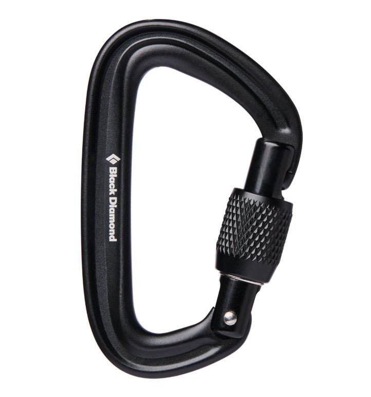 Black Diamond Liteforge Screwgate Carabiner BLACK