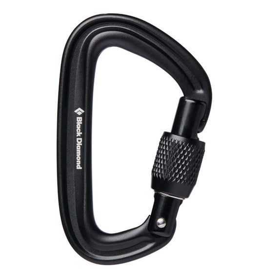 Black Diamond Liteforge Screwgate Carabiner BLACK