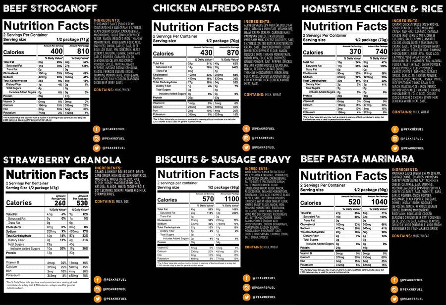 Peak Refuel Basecamp 3.0 24 Servings Bucket of Dried Food