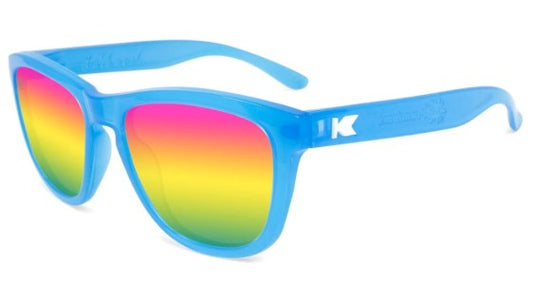 Knockaround KPRB3208 Rainbow Blues Kids Premiums Sunglasses