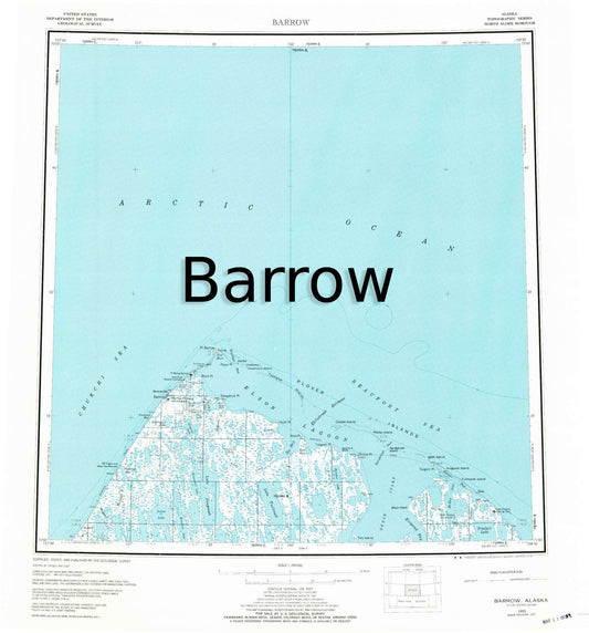 Barrow 1:63,360 USGS Maps - The Hoarding Marmot