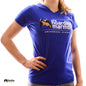 The Hoarding Marmot W's V-Neck T-Shirt-Royal Blue