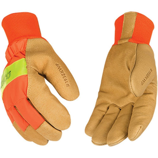 Kinco 1938 Hi-Vis Waterproof Pigskin Glove